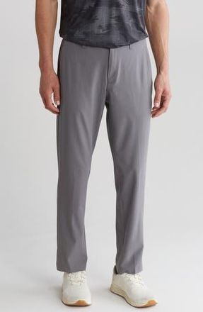 PGA TOUR Elastic Waist Straight Leg Pants in Quiet Shade at Nordstrom Rack, Size 30 X 32