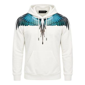 Marcelo Burlon Hoodie - Heren - Sweatshirts & Hoodies - Veelkleurig - Maat: XS