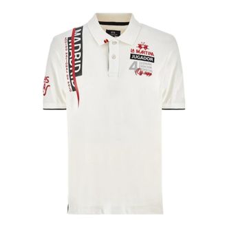 La Martina Hombre, Camisetas, Blanco, Talla: M