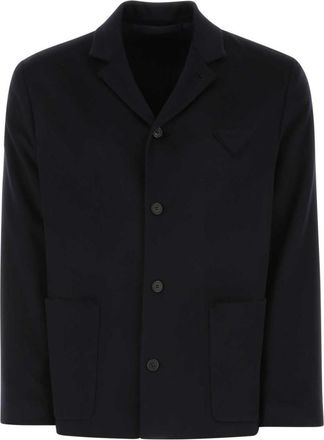 Prada Navy blue cashmere blazer