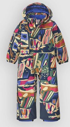 Patagonia Snow Pile One-Piece Baby Kids Overall azul