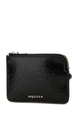 Alexander McQueen 8050641aaue 9769 Blackcaramelsilver Portafogli Wallet
