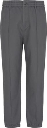A|X Armani Exchange Rechte Broek - Heren - Straight fit broeken - Grijs - W29 - Katoen - Broeken