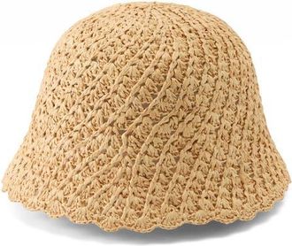 Helen Kaminski Rio Raffia Cloche in Natural at Nordstrom