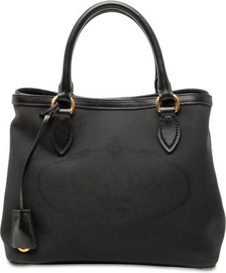 Prada Pre-owned Prada Canvas Canapa Logo Satchel Ladies 08KRSV40H7A7FIMH