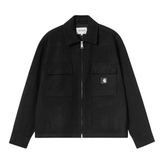 Carhartt Work in Progress Atoka Shirt Jacket - - Jackets - Uomo - Nero - M