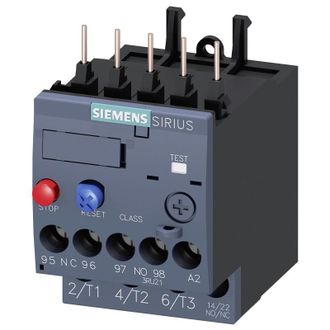 SIEMENS Rele Di Sovraccarico Termico S00 3,5-5,0 A Vt (siemens Cod. 3ru21161fb0)