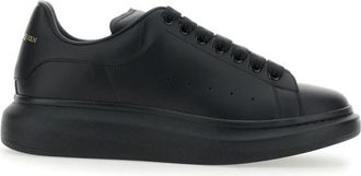 Alexander McQueen Zwarte Sneakers met Rubberen Zool - Heren - Sneakers - Zwart - 41 EU - Leer - Schoenen