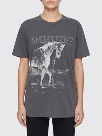 Anine Bing T-shirts in cotone stampata Anine Bing