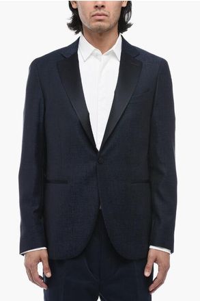 Corneliani CC COLLECTION Jacquard Blazer REWARD with Welt Pockets size 46