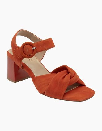 Lotus Womens Maria Womens Court Shoes - Orange Suede - Size: 8