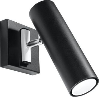 Wonderlamp Aplique De Pared Zani Negro