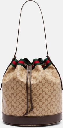 Gucci Jackie Evening GG Canvas Small bucket bag
