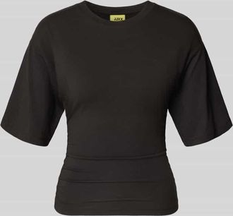 Jack & Jones T-Shirt in tailliertem Schnitt Modell ELORA in Black, Gr&ouml;&szlig;e XS