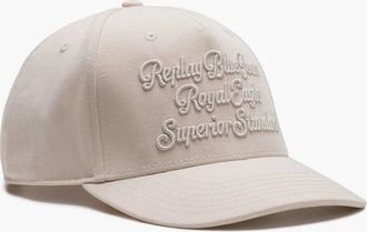 Replay Mens Replay Baseball Cap CREAM - Size: ONE