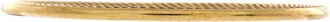 David Yurman Cable Inside Out Bangle Bracelet 18K Yellow Gold 3mm