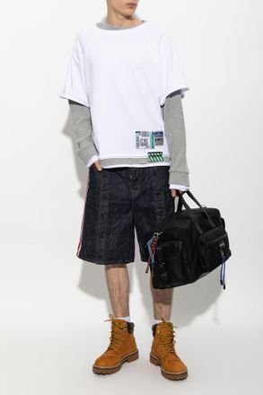 Dsquared2 Cotton Long Sleeve T-shirt, Mens, White