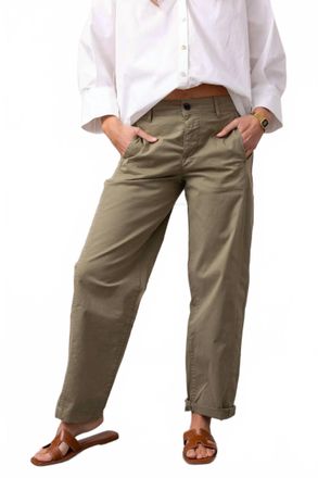 Sanctuary Boyfriend Cruiser Pants In Covert Green