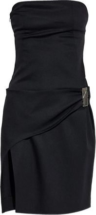 The Attico Midi Dress Black