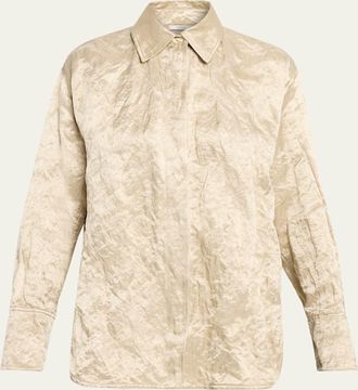 FFORME Ozzy Metallic Boyfriend Shirt
