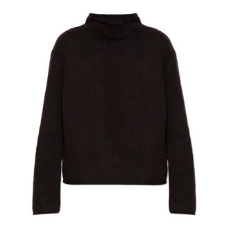 Lisa Yang Cashmere Knitwear, female, Brown, Size: S Nelsie Sweater