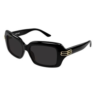 Balenciaga Sunglasses, female, Black, Size: 56 MM Bb0465S Sunglasses