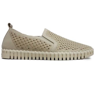 Ilse Jacobsen Tulip 140 Textile Mens Loafers Shoes - Kit - Size:UK 10