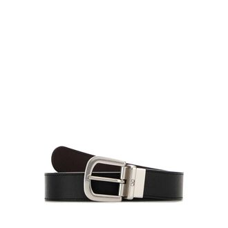 Valentino Garavani Belts, male, Black, Size: 105 CM VLogo Signature Reversible Belt