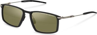 Porsche Design P86006 Polarized A427 Mens Sunglasses Black Size 56