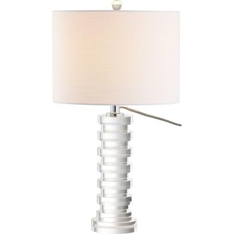 Jonathan Y Designs Sasha 25 Crystal LED Table Lamp, Clear at Nordstrom
