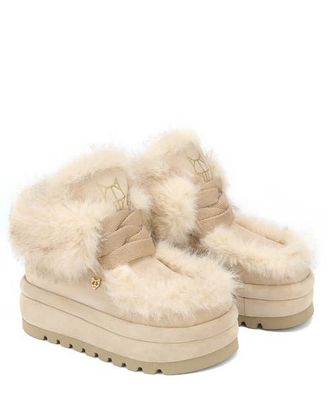 Naked Wolfe Bambi Suede Boot in Ice at Nordstrom, Size 11