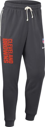 Nike Cleveland Browns Ground Game Sideline Nike Mens Dri-FIT NFL Taper Pants in Grey | 03B006F9I-JK2