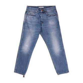 Don the Fuller Heren, Jeans, Blauw, Maat: W34 Poliester