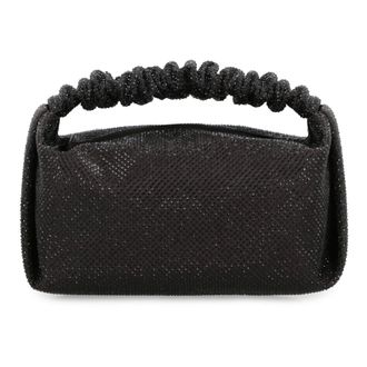 Alexander Wang Dames, Tassen, Zwart, Maat: ONE Size Satijn