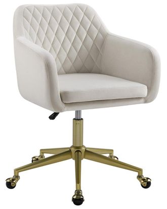 Linon Imogen Quilted Office Chair