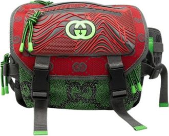 Gucci Pre-owned Belt Bags, female, Multicolor, Size: ONE SIZE Pre-owned Vintage Backpack