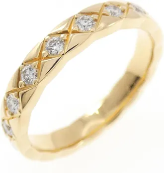 Chanel Yellow Gold (18K) Band Ring (Pre-Owned)