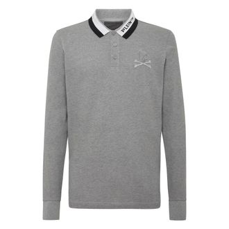 Philipp Plein Heren, Tops, Grijs, Maat: 3XL Katoen