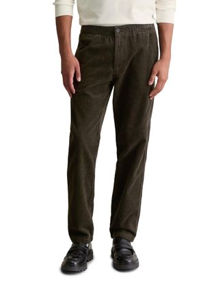 Marc O'Polo Denim Cordhose MARC OPOLO DENIM, Herren, Gr. L, N-Gr, cloudburst, Cord, Obermaterial: 100% Baumwolle, unifarben, gerade, unten schmal lang, Hosen Cordhose, 