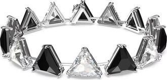 Swarovski Armbänder - Matrix Tennis Bracelet - Gr. ONE SIZE - in Schwarz - für Damen