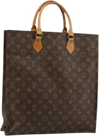 Louis Vuitton Pre-owned Canvas Tote Bag - Dames - Vintage Shopper - Bruin - ONE Size - Vintage