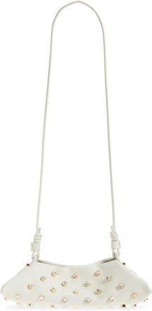 Altuzarra Mini Origami East/West Crossbody Bag in 380102 Ivory/crystal at Nordstrom