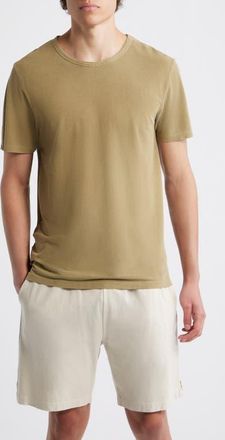 Alex Crane Organic Cotton Crewneck T-Shirt in Bronze at Nordstrom, Size Xx-Large