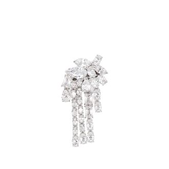 Self Portrait Crystal-embellished Drop Earrings