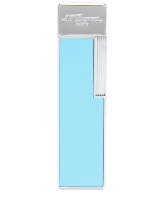 S.T. Dupont Accendino Slimmy con smalto (10cm x 2cm) - Blu