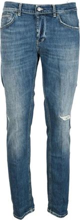 Dondup Slim-Fit Denim Jeans with Subtle Distressing