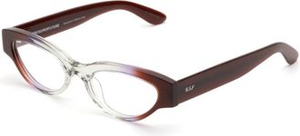 Retro Superfuture Numero 147 Eyeglasses - unisex - Brillen - Rood - 52 MM - Accessoires