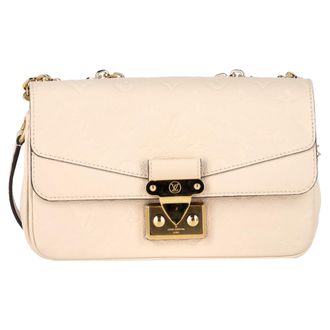 Louis Vuitton Louis Vuitton Marceau Monogram Schoudertas in Crème Empreinte Leer