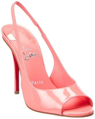 Christian Louboutin Sofia Z 100 Patent Slingback Sandal