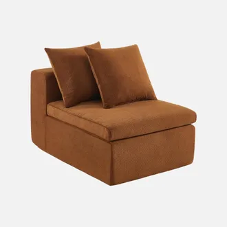 Sweeek M&oacute;dulo Para Sof&aacute; Envasado Al Vac&iacute;o Modular De Tela Chenilla
